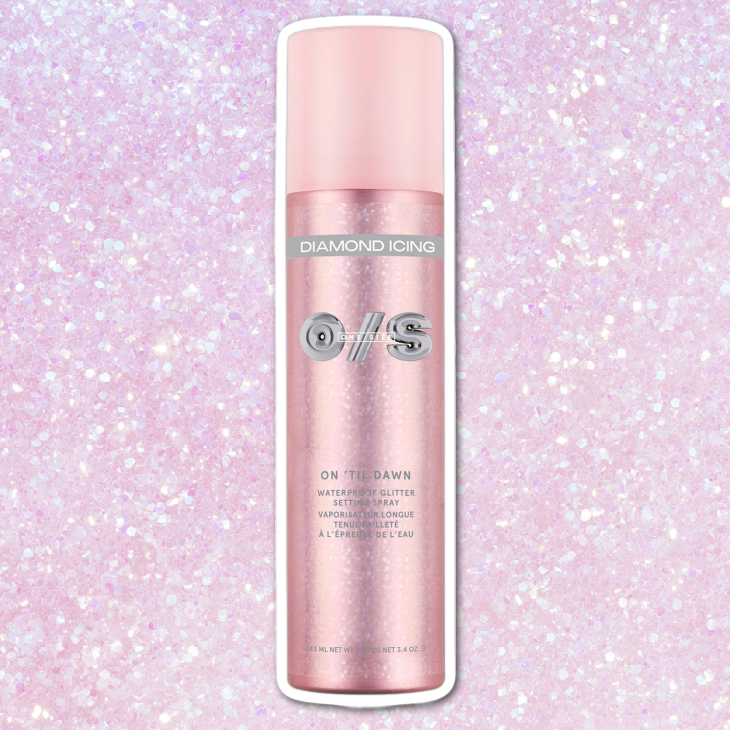 ONE/SIZE On 'Til Dawn Diamond Icing Glitter Waterproof Setting Spray