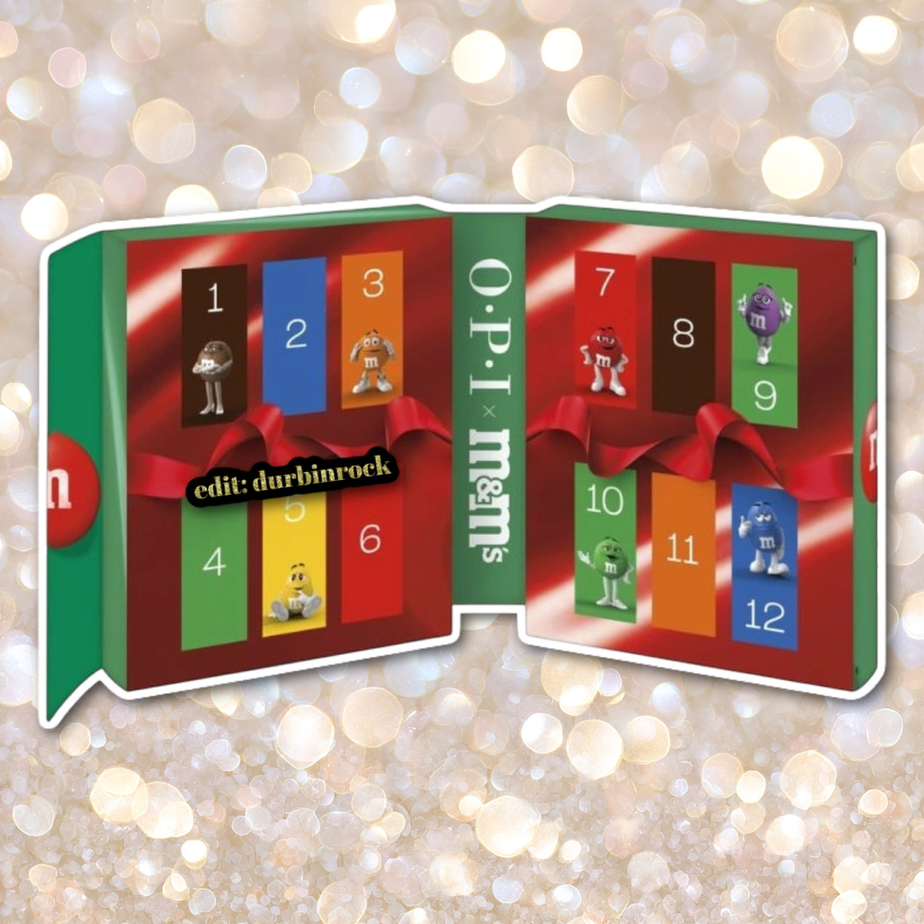 OPI x M&M’s Advent Calendar 2026 Spoilers!