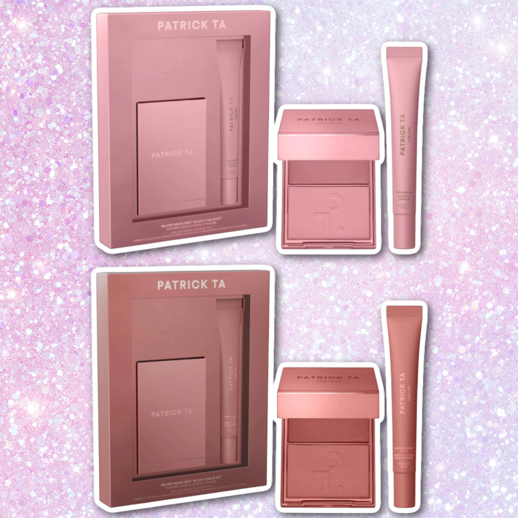 Patrick Ta Major Headlines Blush & Balm Holiday Sets