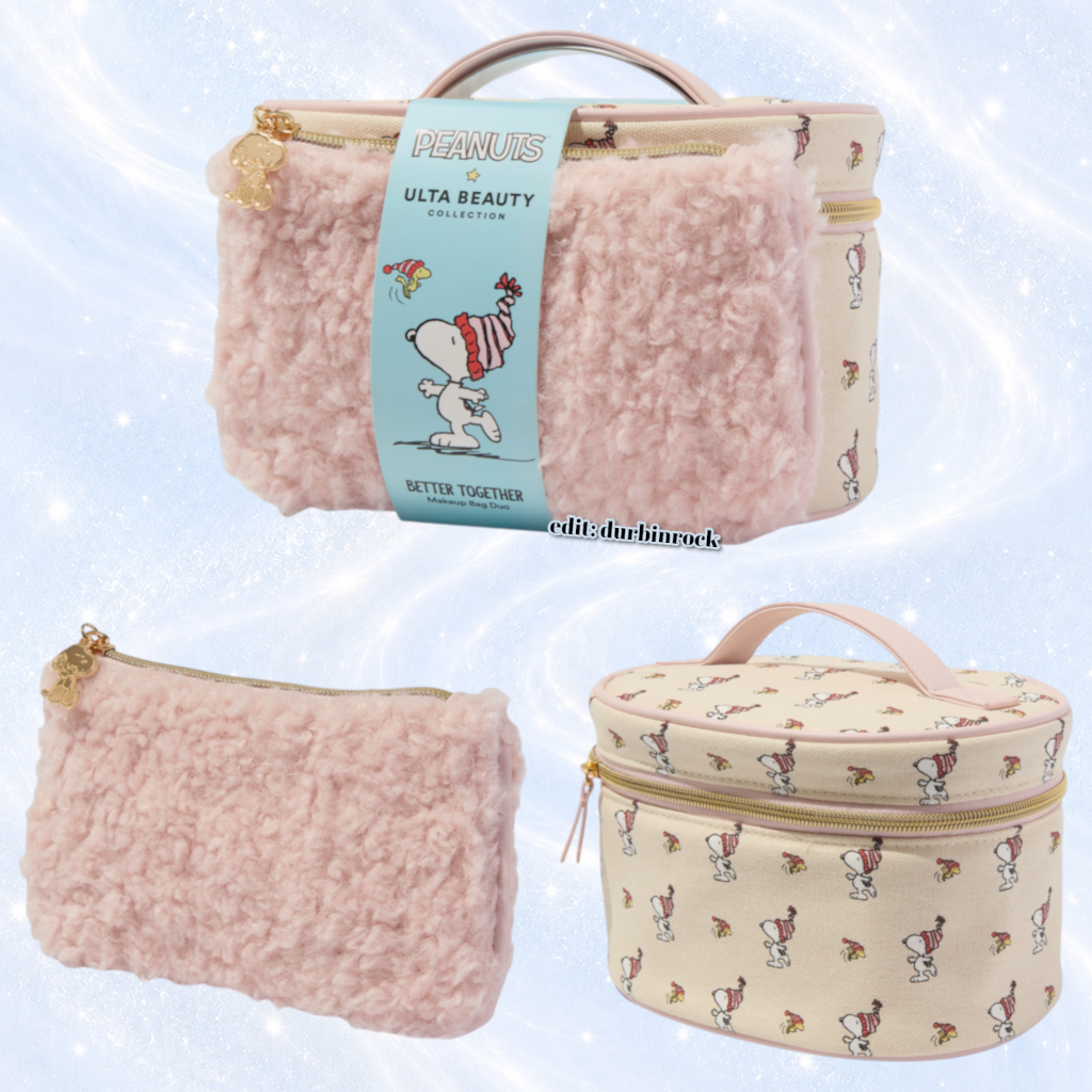 Peanuts x ULTA Beauty Collection Chaos Contained Cosmetic Bag Duo $25