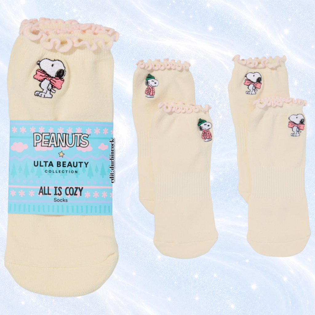 Peanuts x ULTA Beauty Collection All is Cozy Socks $14