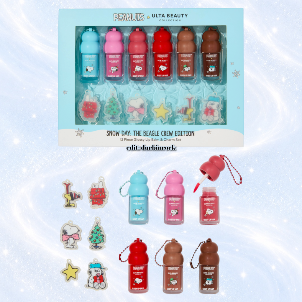 Peanuts x ULTA Beauty Collection Snowed In Glossy Lip Balm Set $25