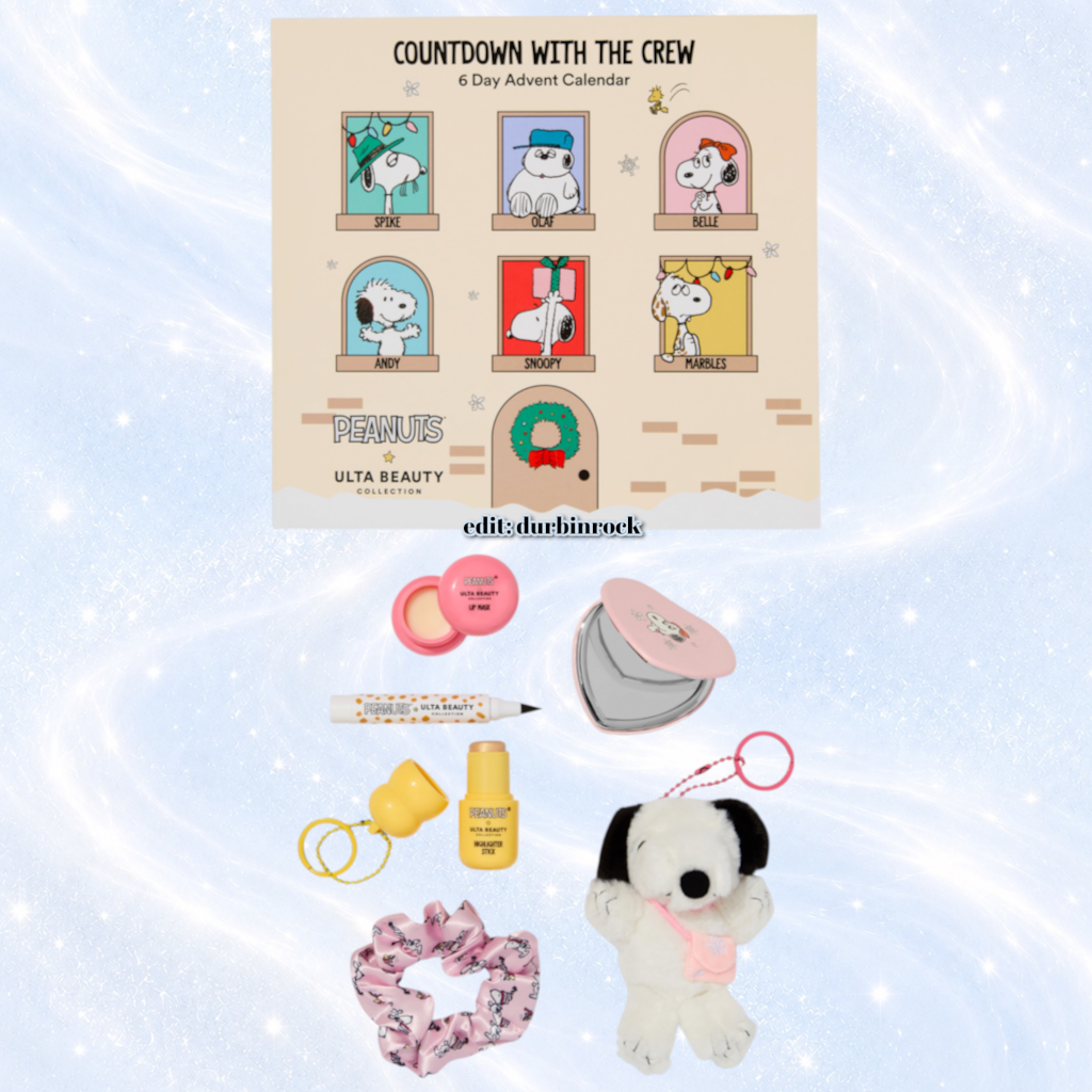 Peanuts x ULTA Beauty Collection Countdown With The Crew Advent Calendar $25
