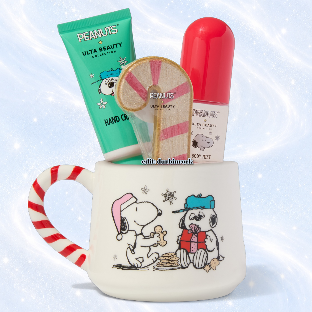 Peanuts x ULTA Beauty Collection Coffee Mug Bath Set $18