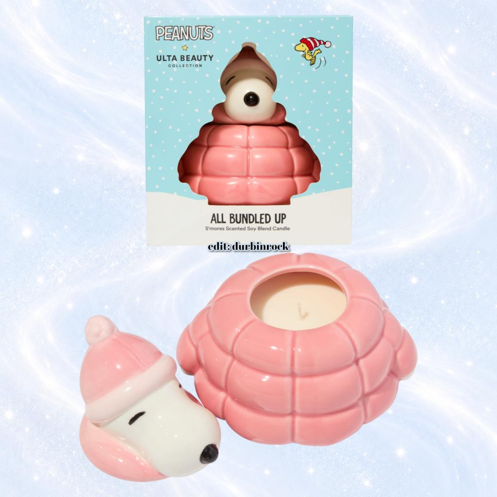 Peanuts x ULTA Beauty Collection All Bundled Up Candle $22