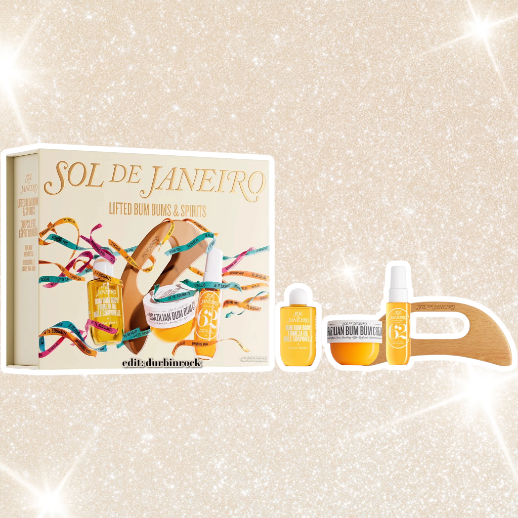 Sol de Janeiro Lifted Bum Bums & Spirits Body Ritual Gift Set