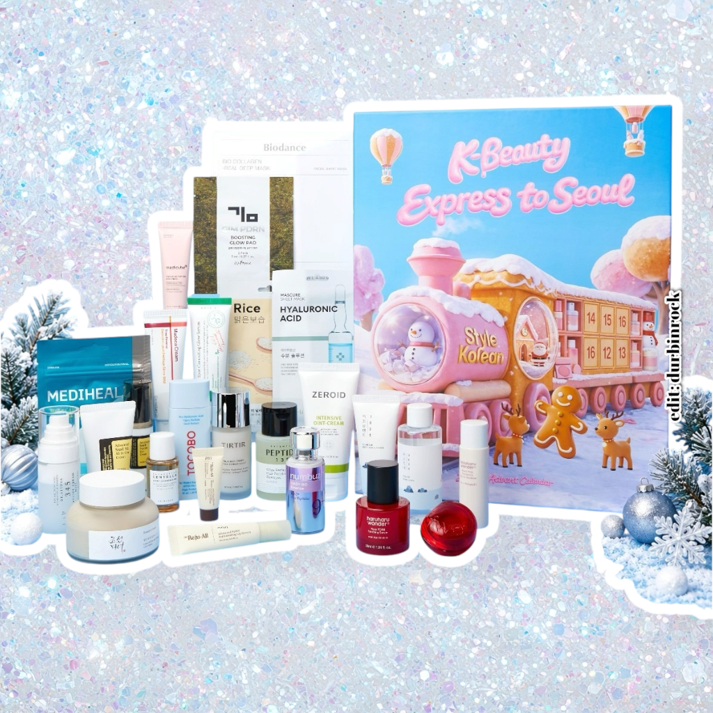 StyleKorean Express To Seoul 24 Days K-Beauty Advent Calendar 2026 Spoilers!