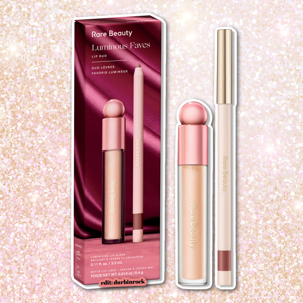 Rare Beauty Luminous Faves Lip Duo $23