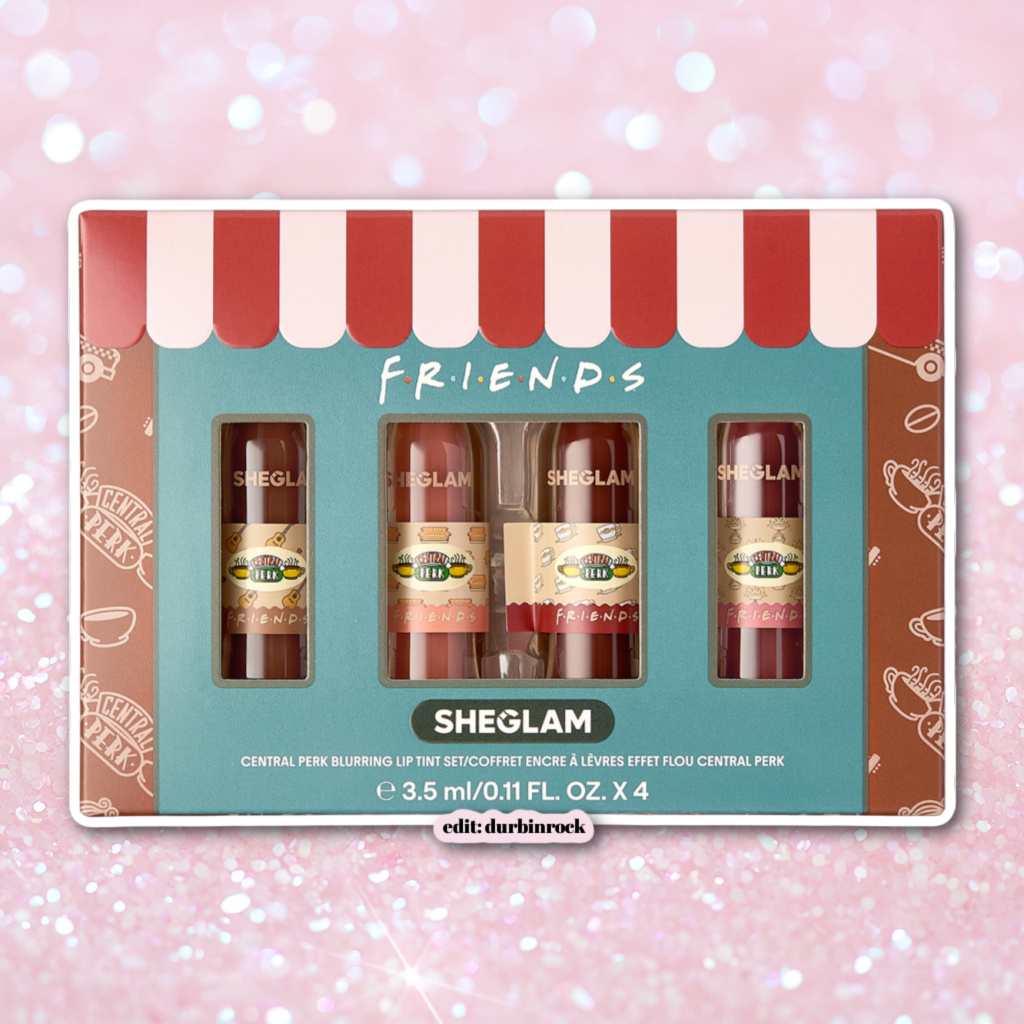 SHEGLAM Central Perk Blurring Lip Tint Set