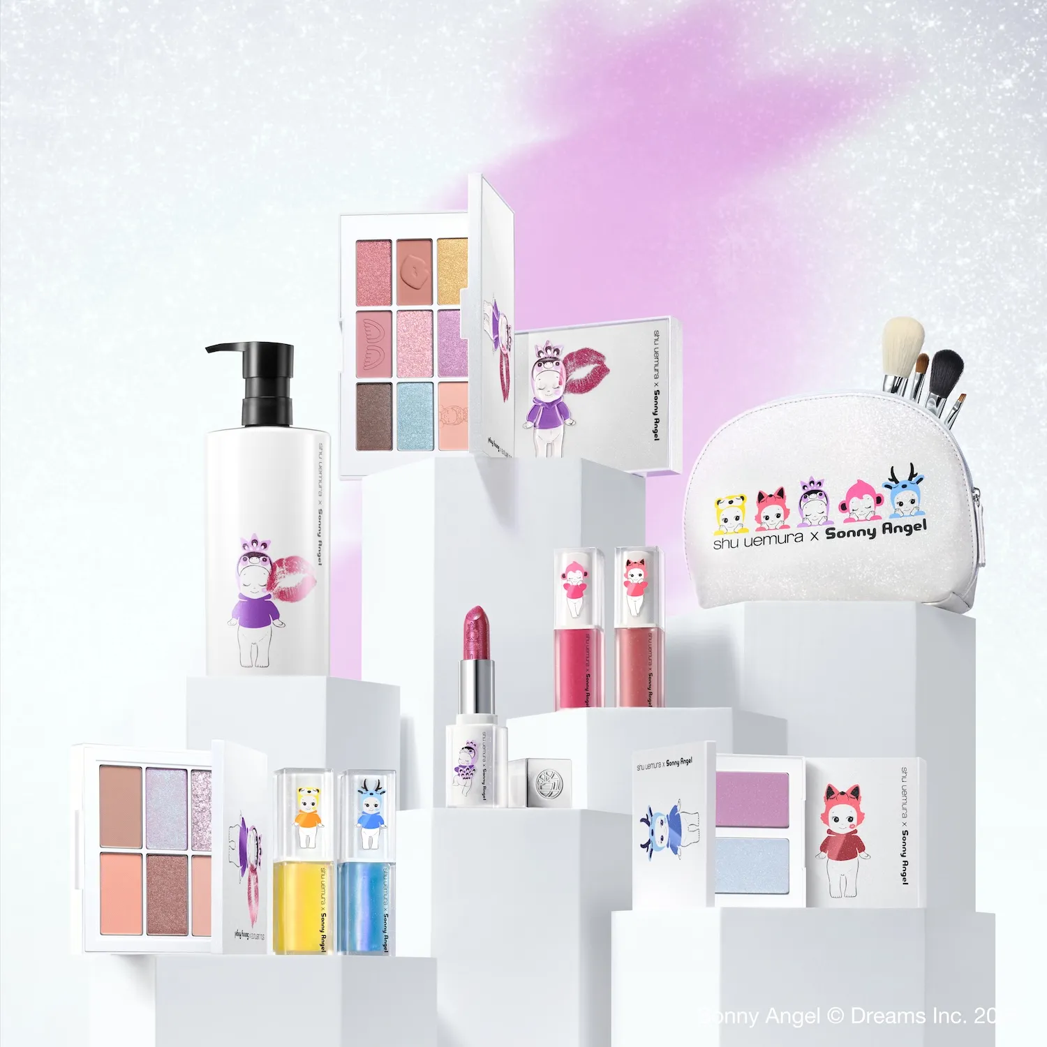 Shu Uemura x Sony Angel Holiday Collaboration 2026