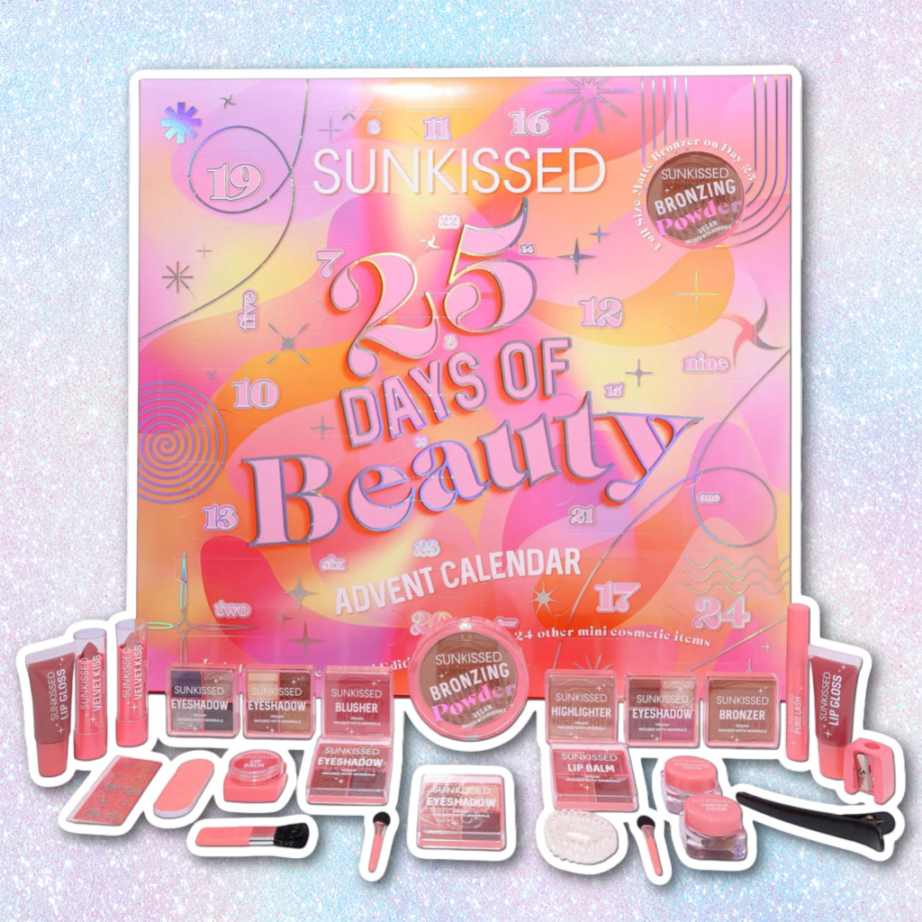 Sunkissed 25 Days Of Beauty Advent Calendar 2026 Spoilers!