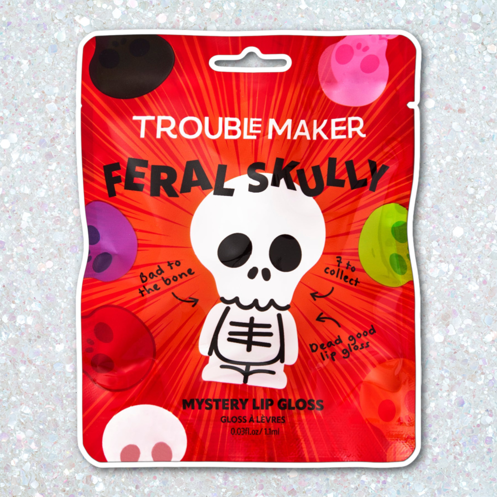 Trouble Maker Beauty Feral Skully Mystery Lipgloss