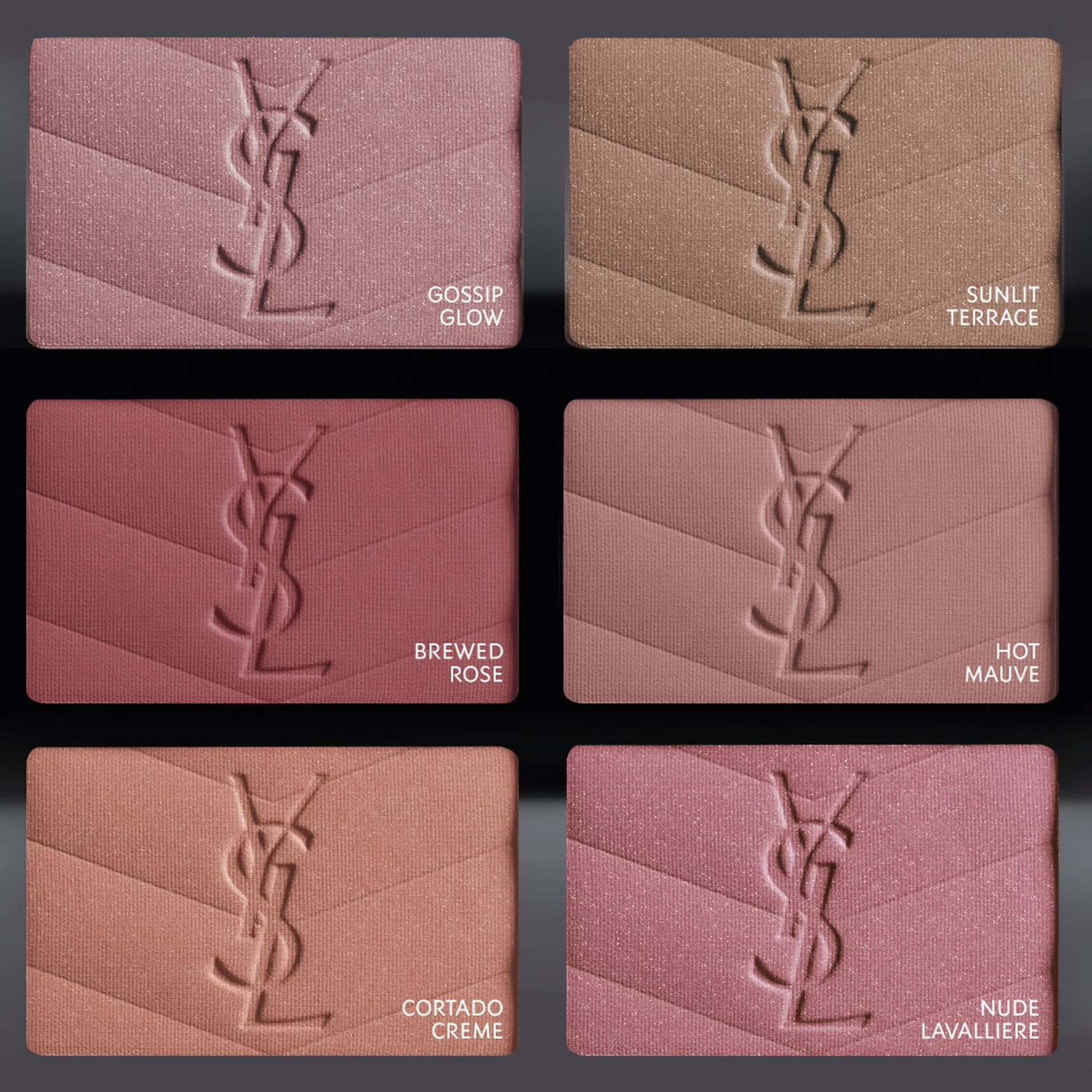 YSL Brewed Reflections Couture Face Palette in Light To Medium
