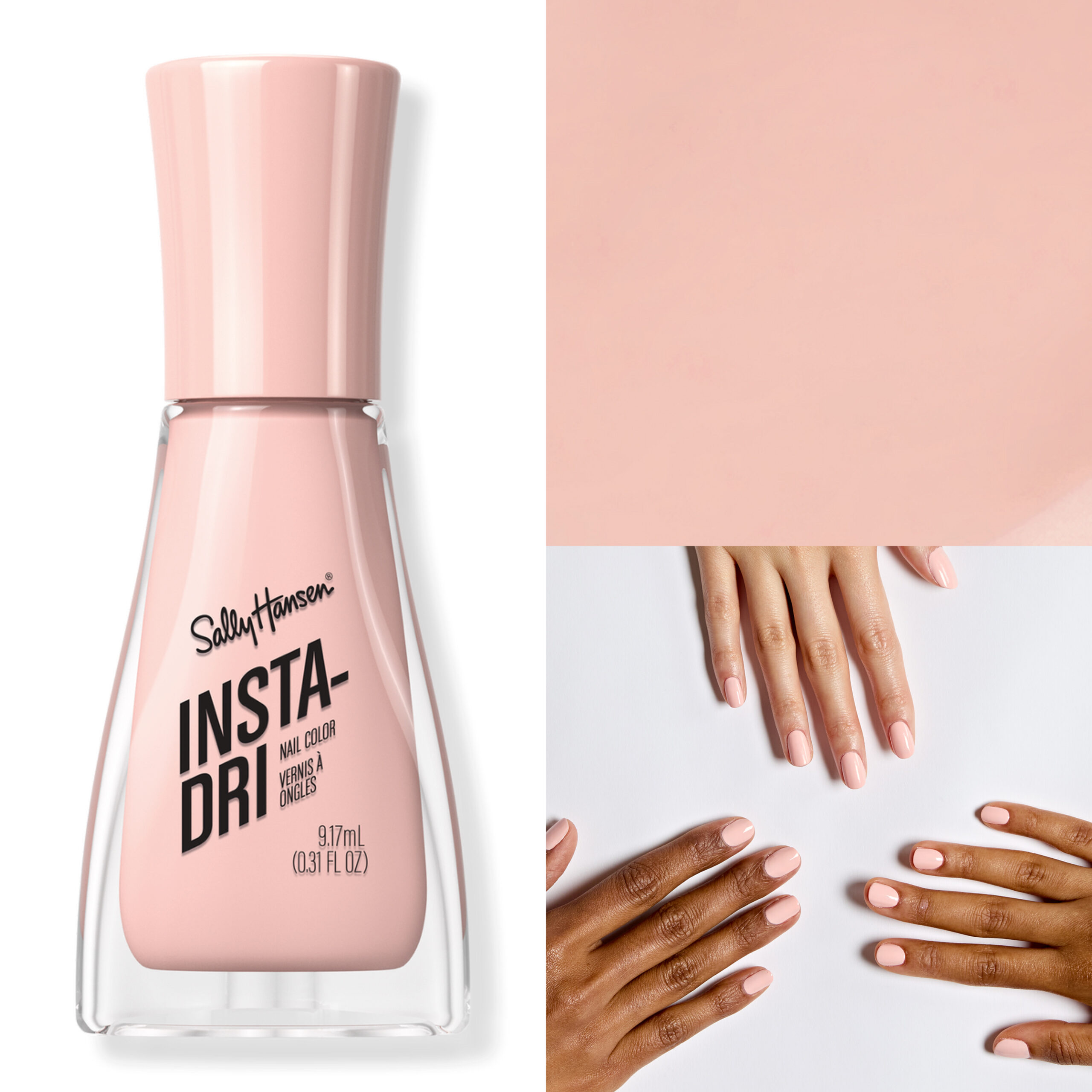 Sally Hansen Insta-Dri Foil Fever Nail Polish in Get Your Peach On Sally Hansen Insta-Dri Foil Fever Nail Polish in Get Your Peach On