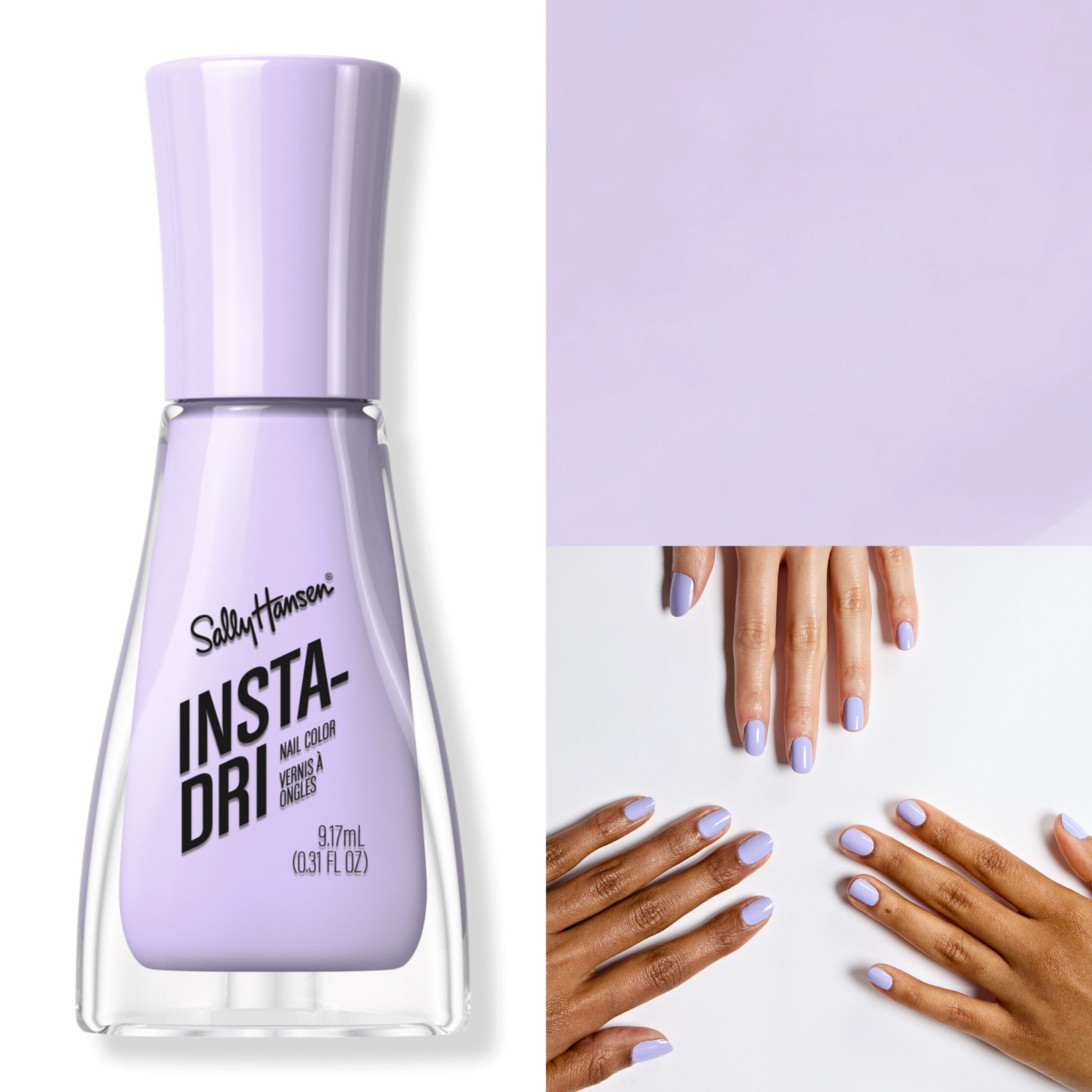 Sally Hansen Insta-Dri Foil Fever Nail Polish in Let's Glow Dancing