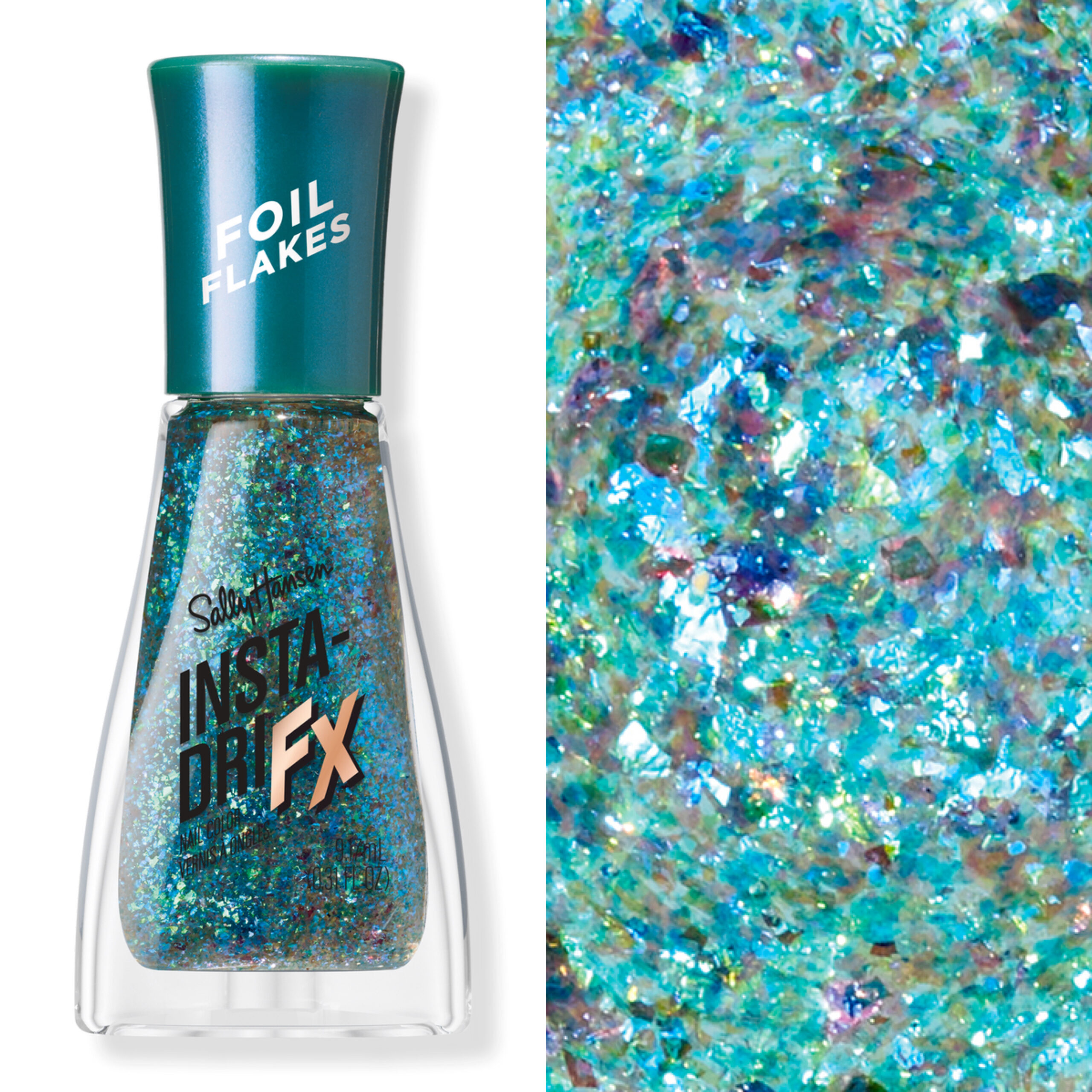 Sally Hansen Insta-Dri Foil Fever Nail Polish in Disco Dazzle