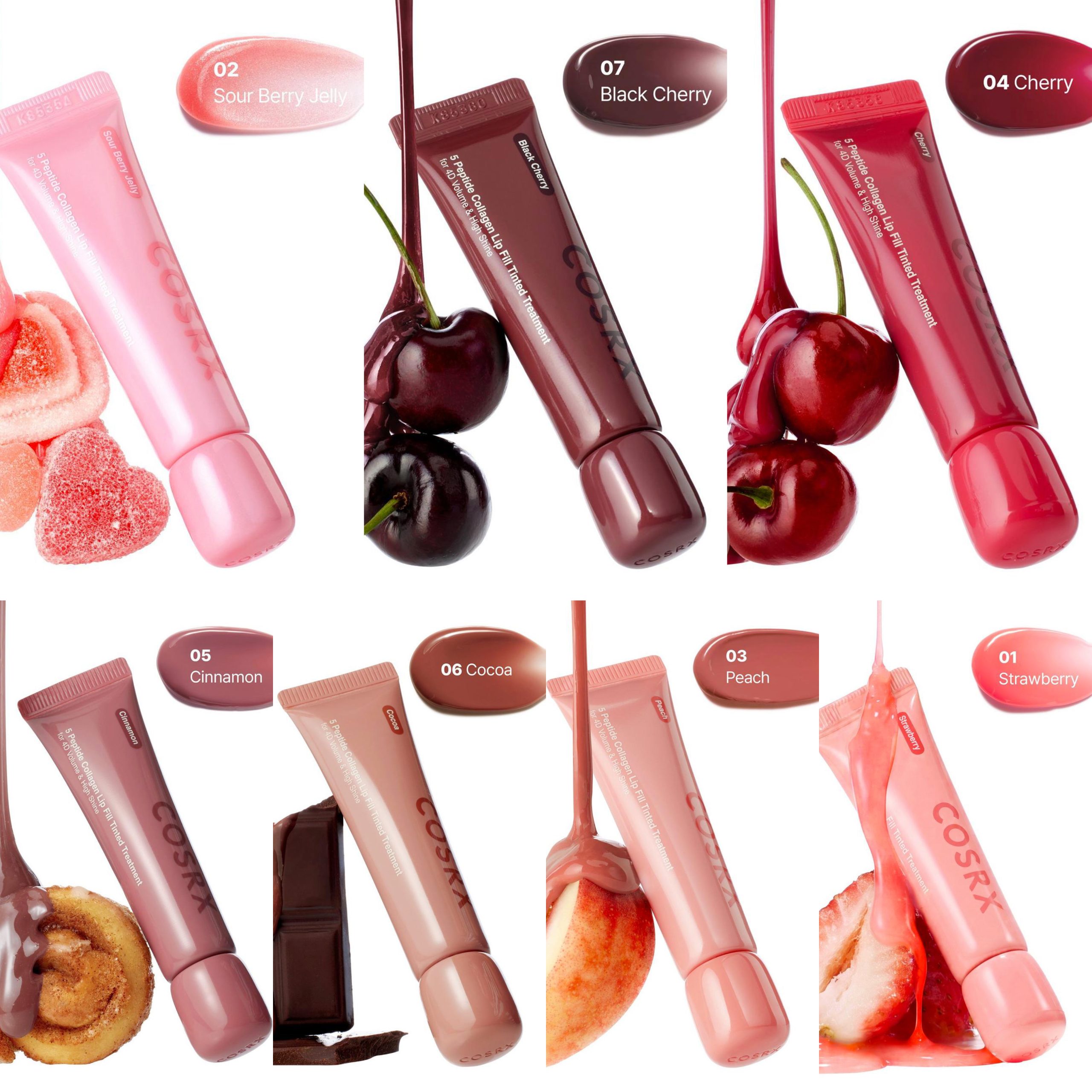 COSRX 5 Peptide Collagen Lip Fill Tinted Treatments