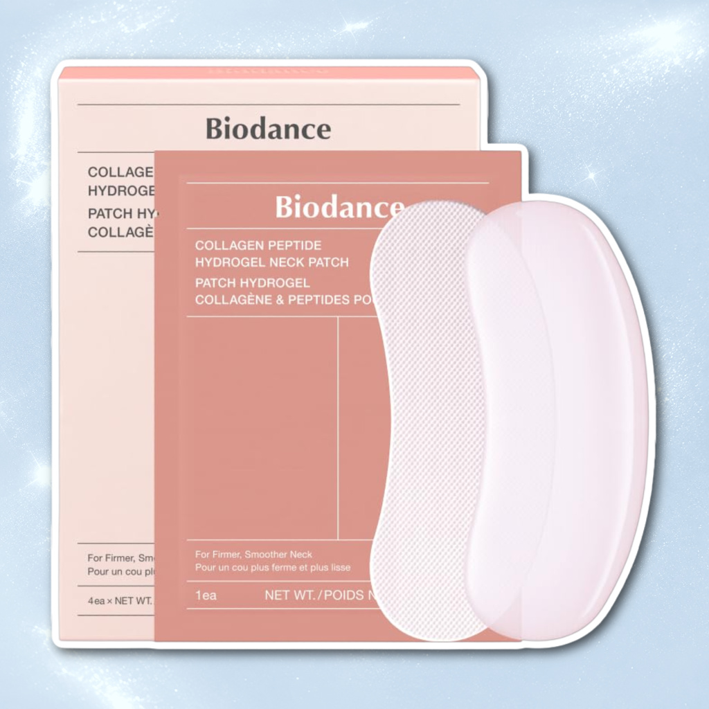 Biodance Collagen Peptide Hydrogel Neck Patches