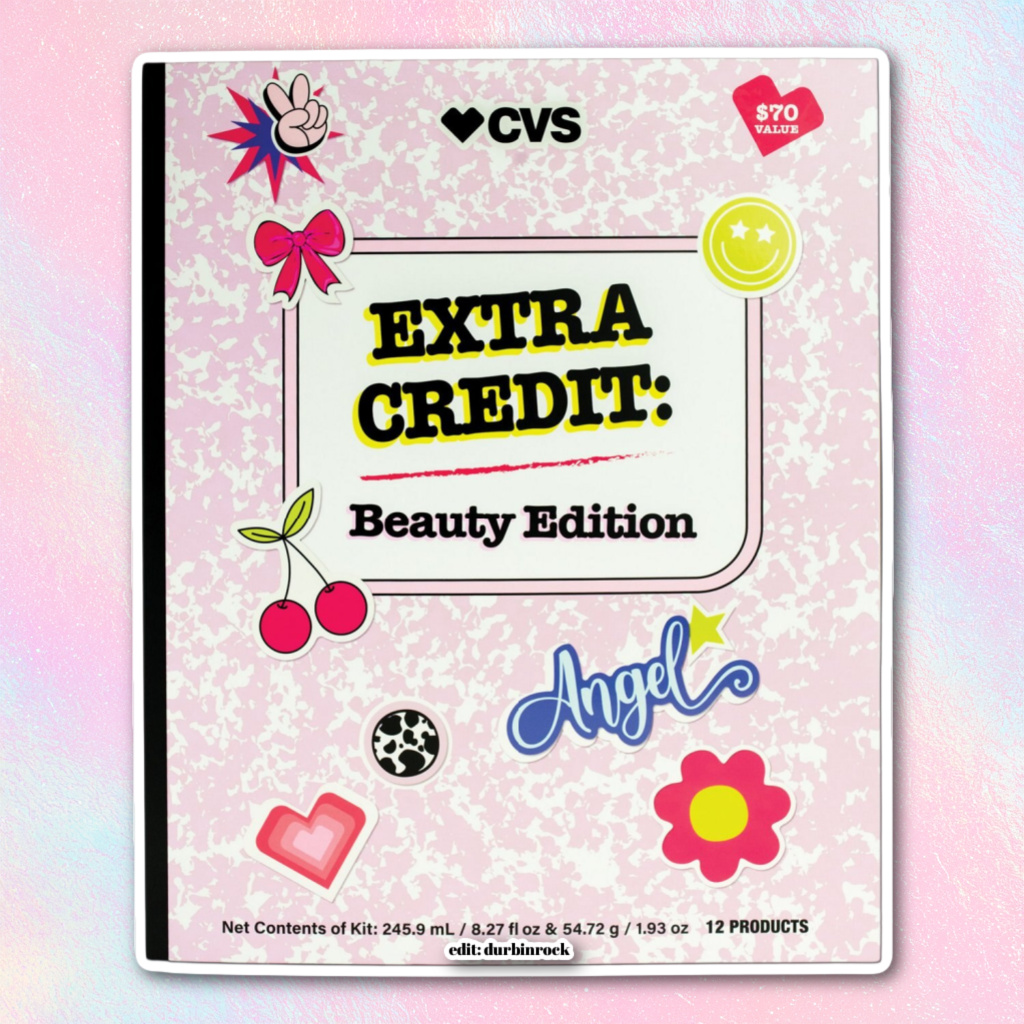 CVS Extra Credit Beauty Edition Back to School Advent Calendar