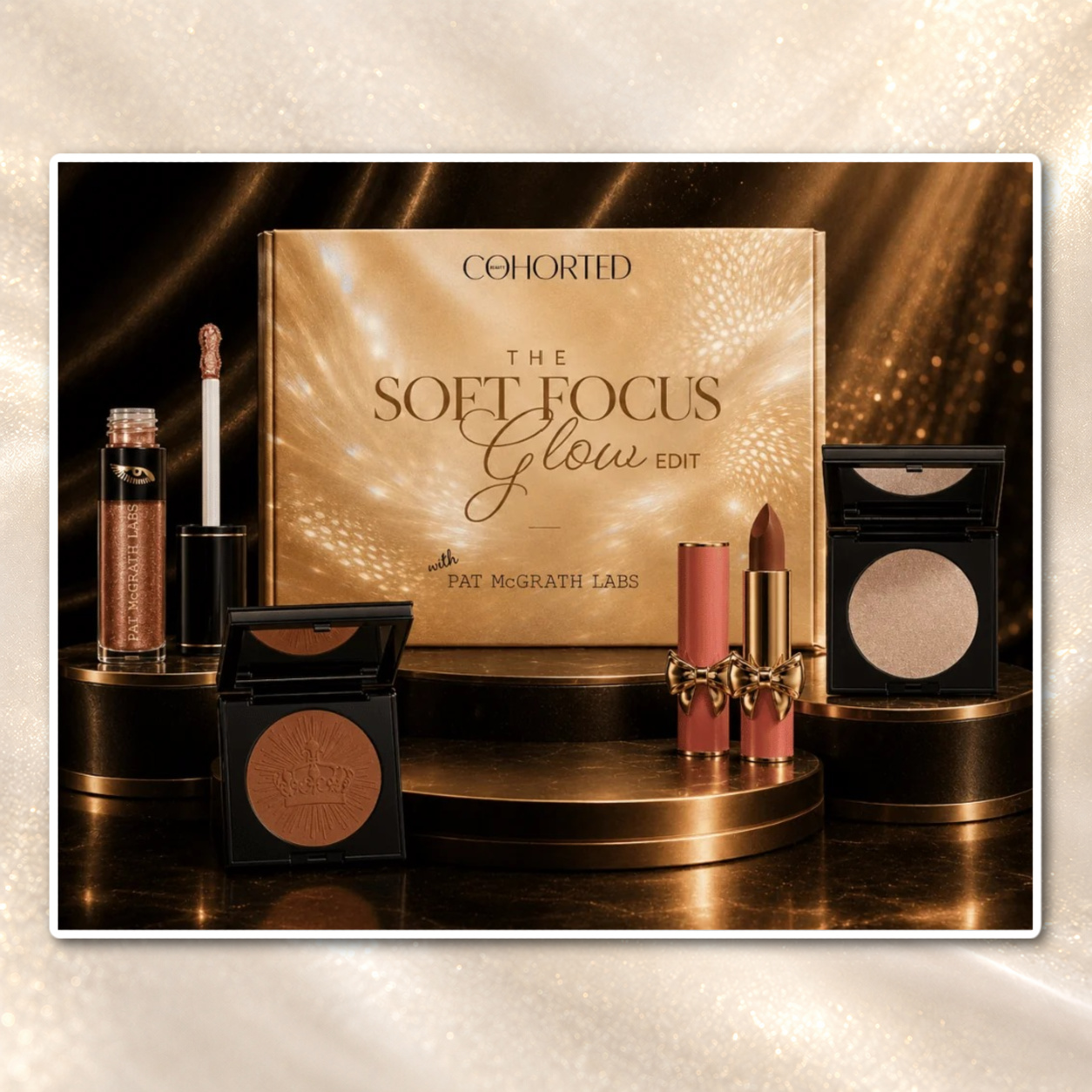Cohorted The Pat McGrath Soft Focus Glow Beauty Box &pound;50 (worth &pound;140)