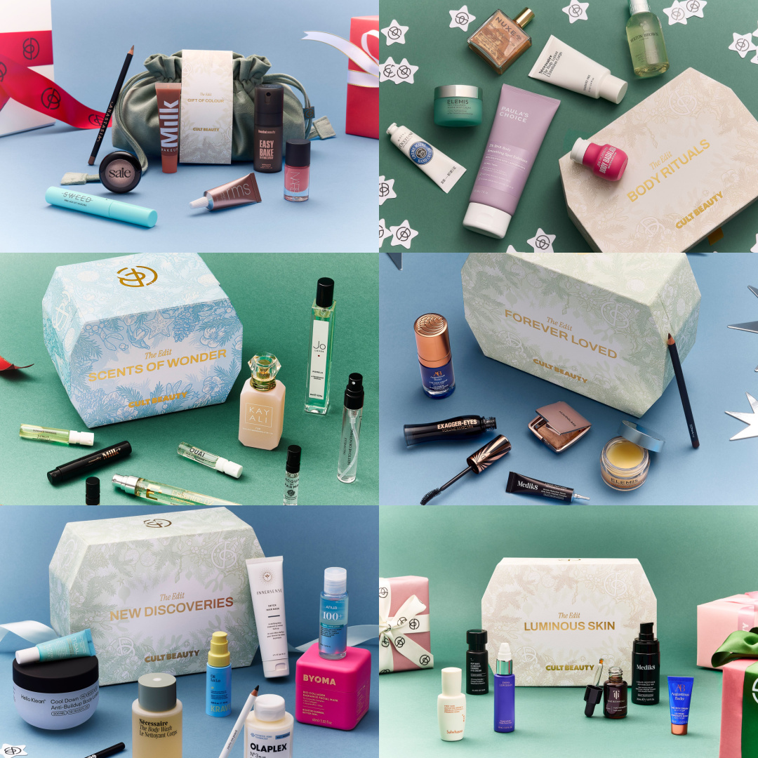 Cult Beauty Christmas Edits Gift Sets x 6