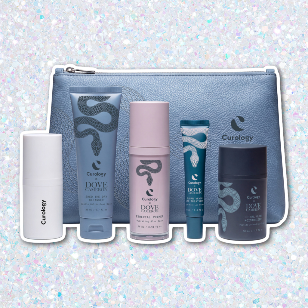 Curology x Dove Cameron Ethereal Glow Skincare Collection