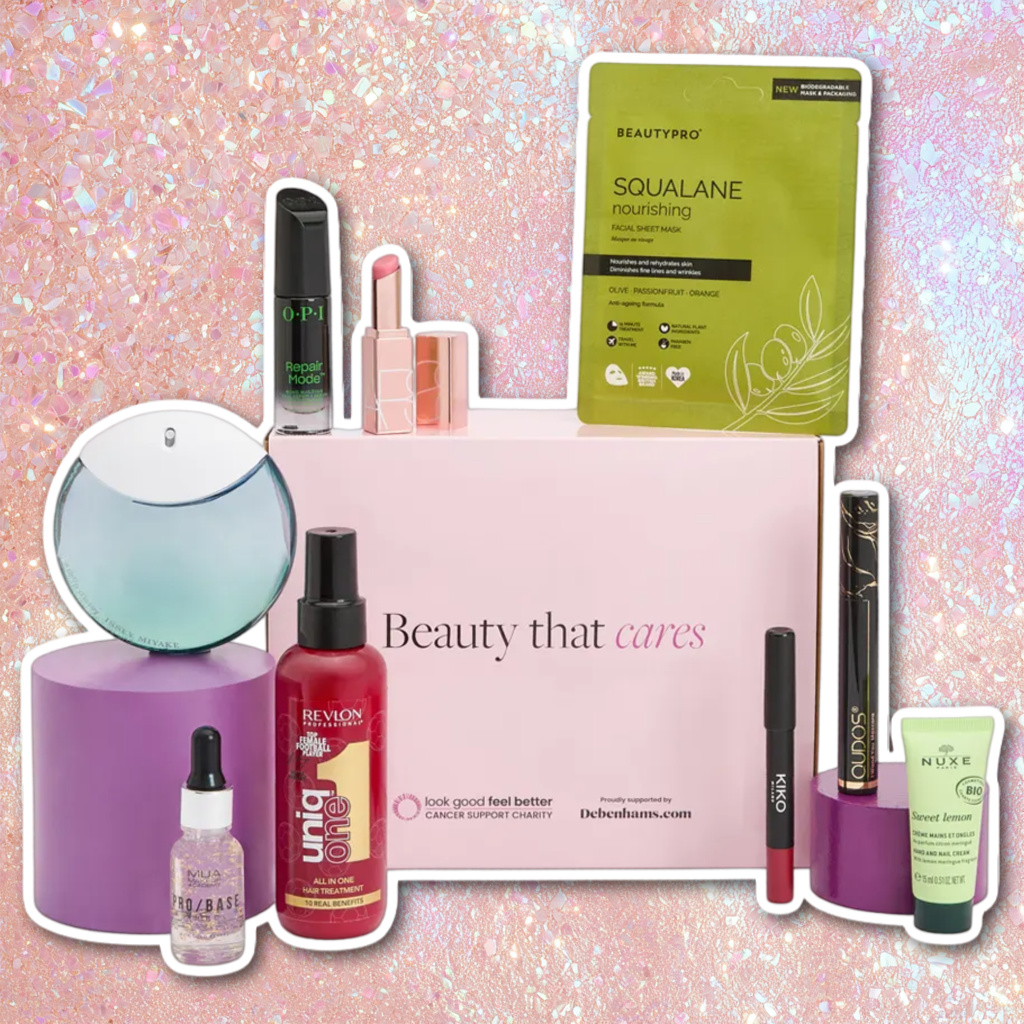 Debenhams Look Good Feel Better Beauty That Cares Beauty Box &pound;50 (worth &pound;218)