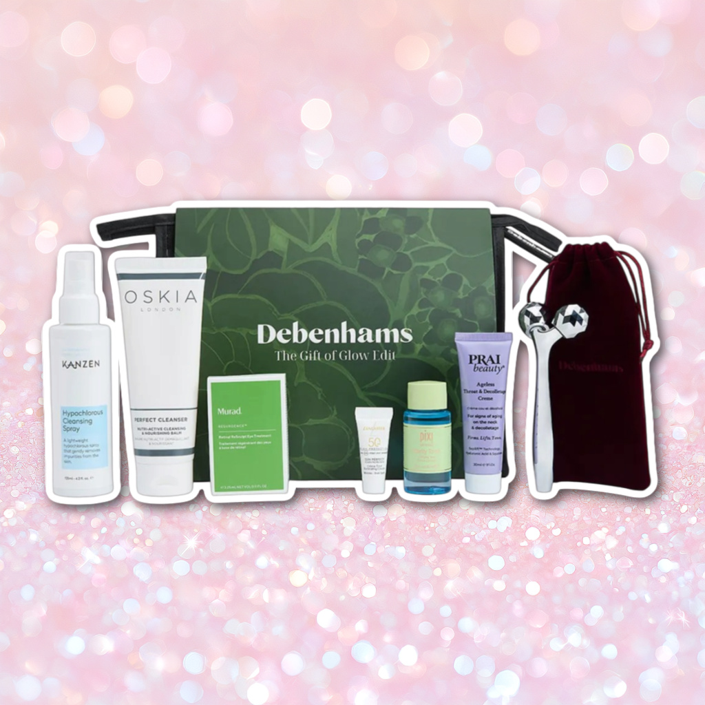 Debenhams The Gift Of Glow Edit &pound;35 (worth &pound;144)
