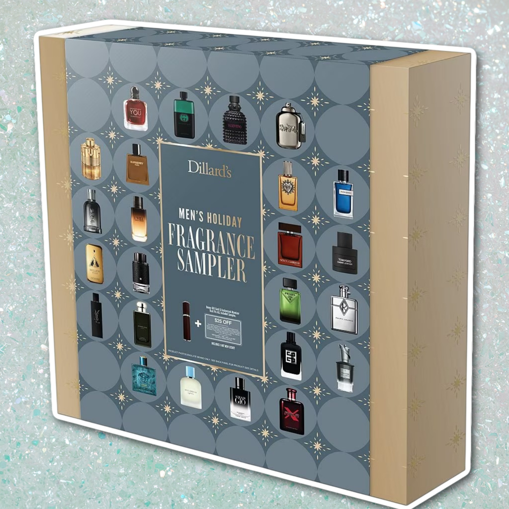 Dillard's Men's Holiday Fragrance Sampler 2026