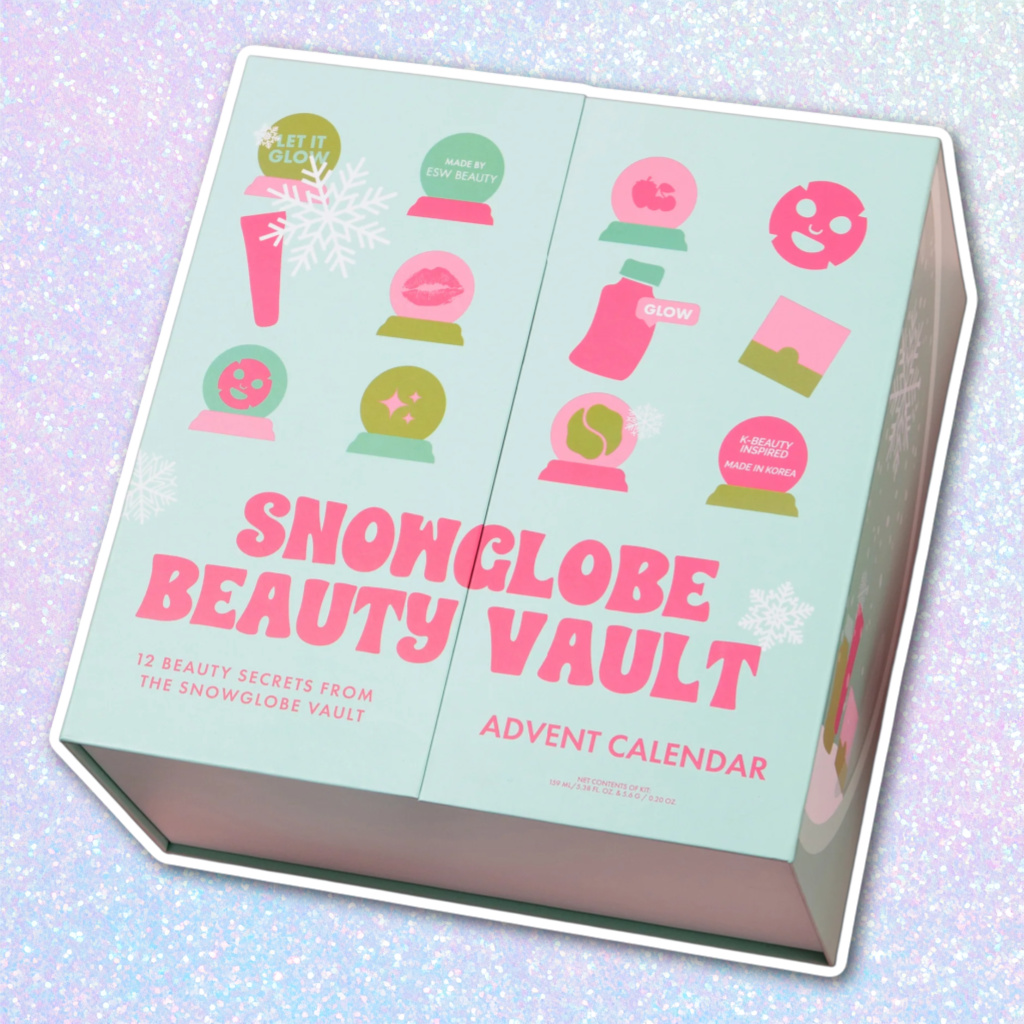 ESW Beauty Snow Globe Beauty Vault 12 Day Advent Calendar 2026 Spoilers!