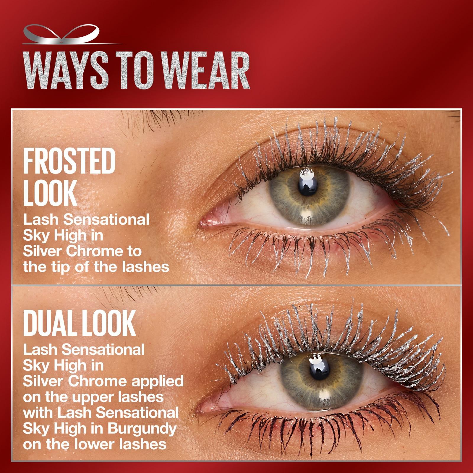Maybelline Silver Chrome Lash Sensational Sky High Mascara