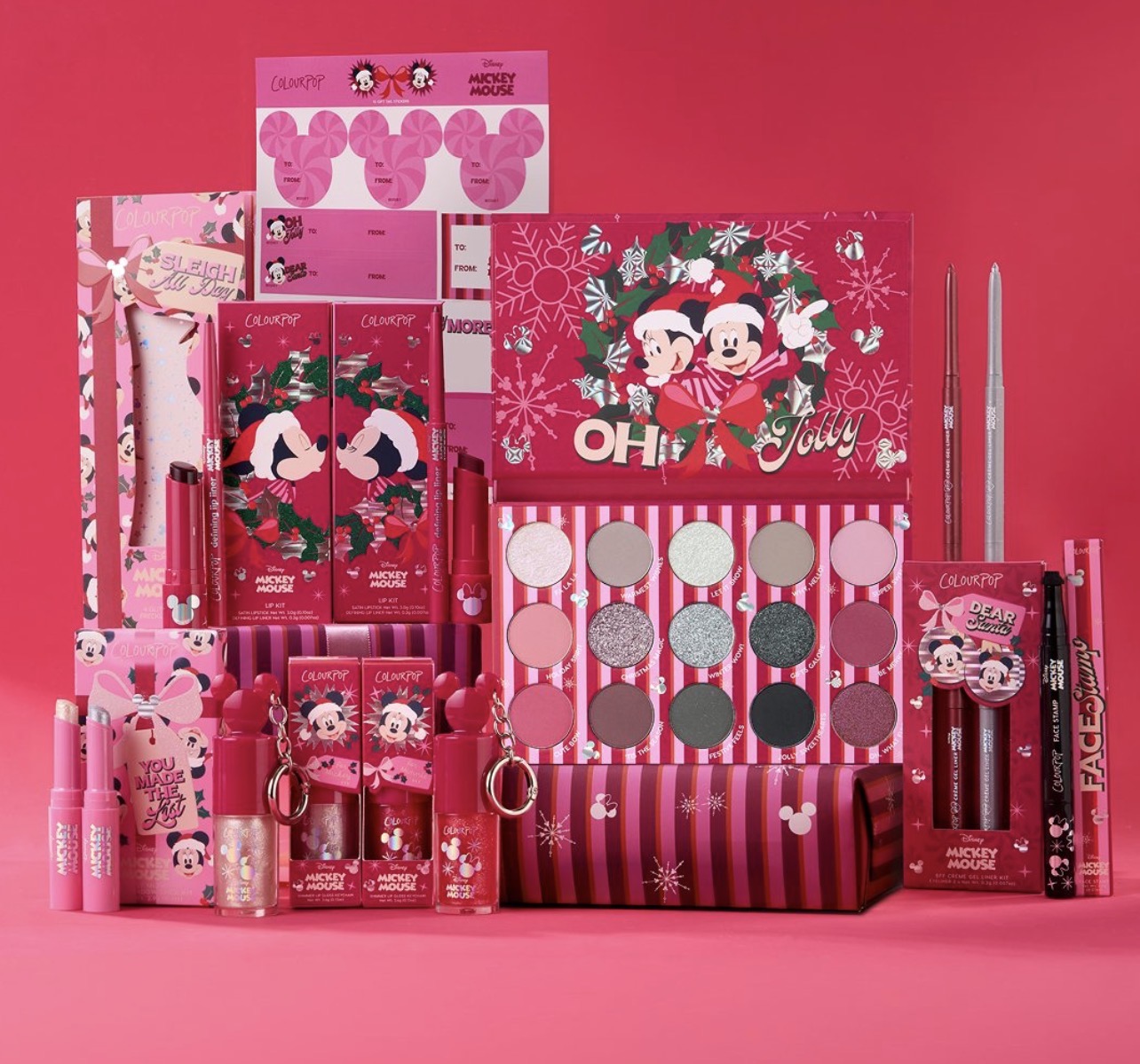 ColourPop x Disney A Very Mickey Mouse Christmas Collaboration