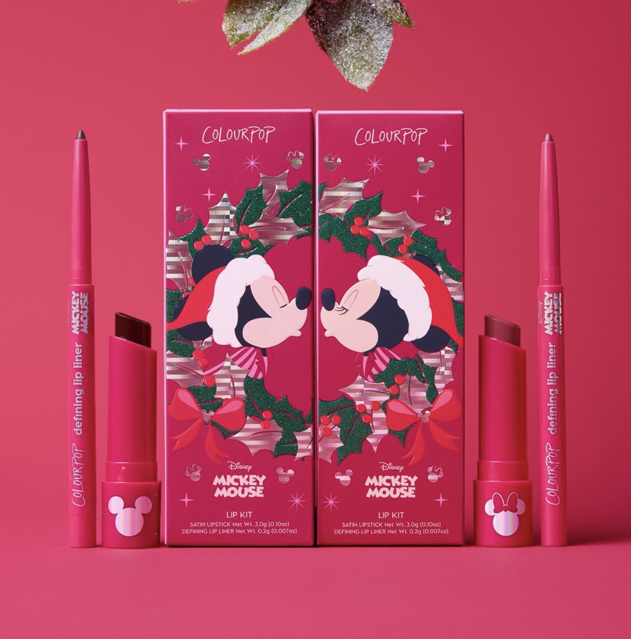ColourPop x Disney A Very Mickey Mouse Christmas Collaboration