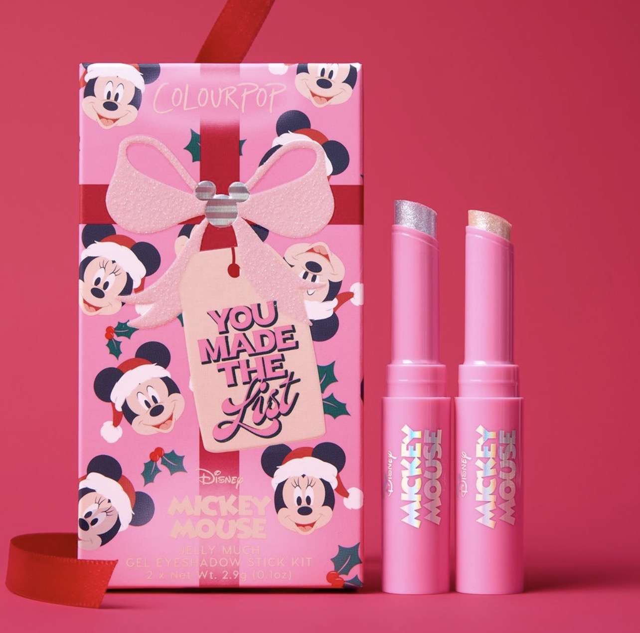 ColourPop x Disney A Very Mickey Mouse Christmas Collaboration
