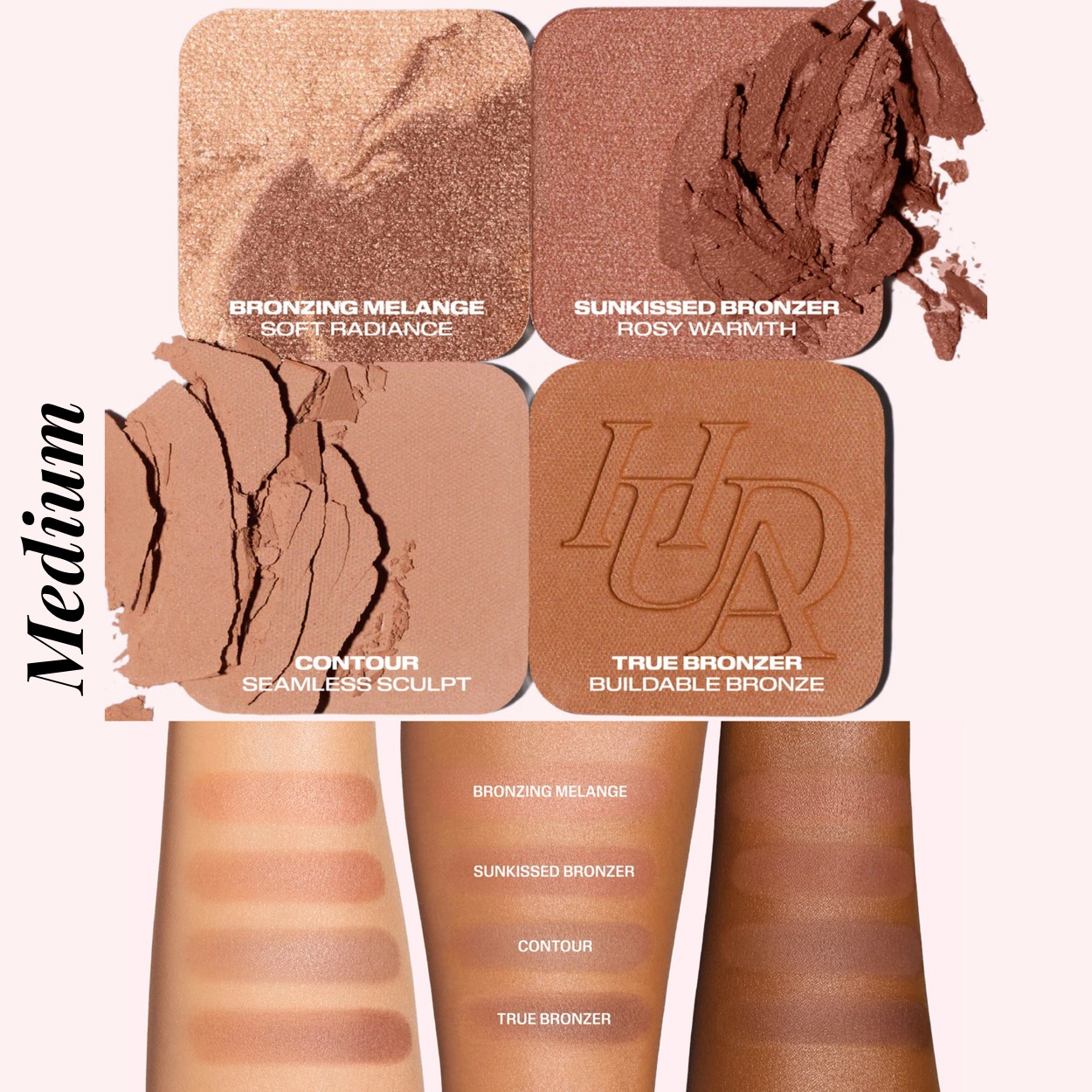 Huda Beauty Bronze Filter Bronzer and Contour Palettes