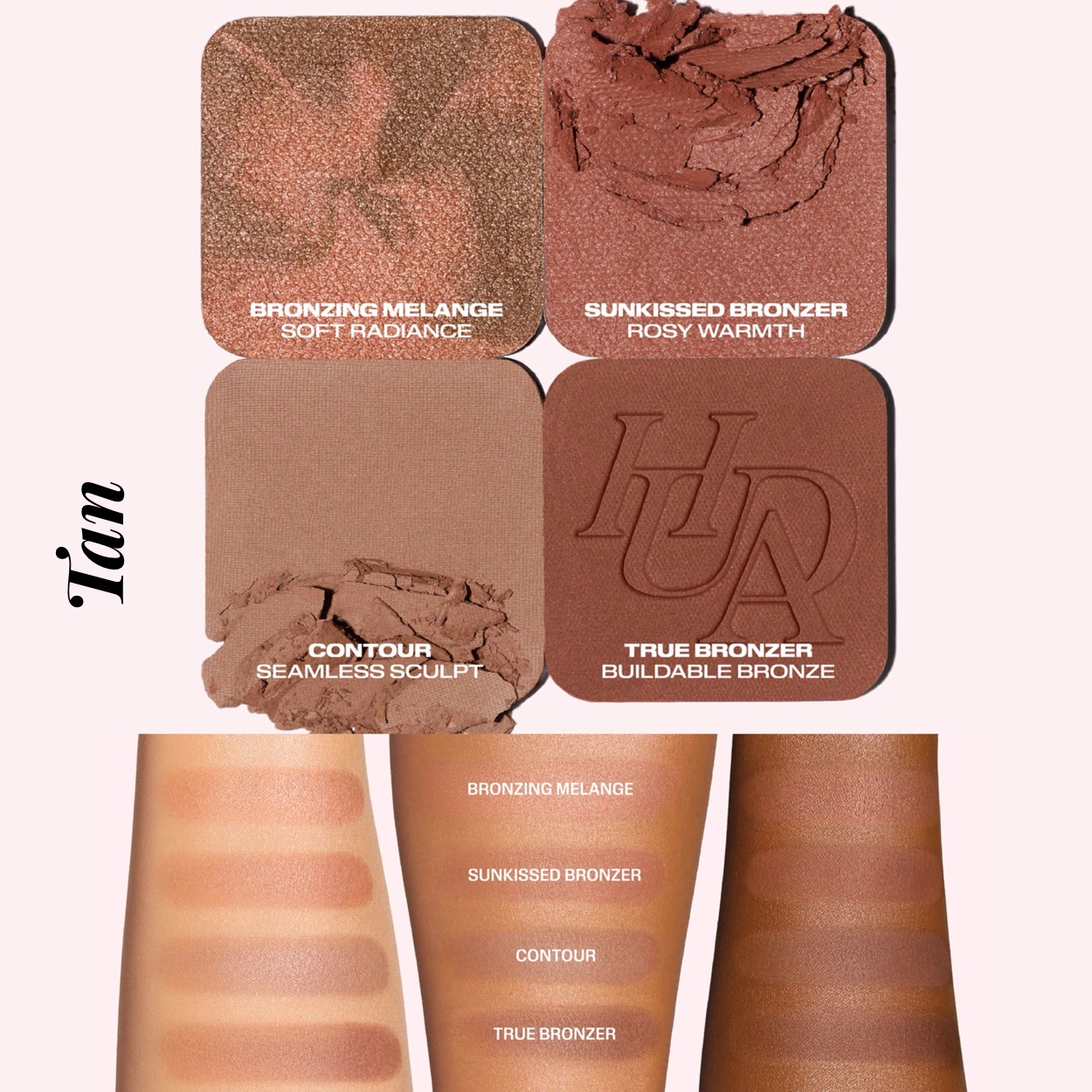 Huda Beauty Bronze Filter Bronzer and Contour Palettes