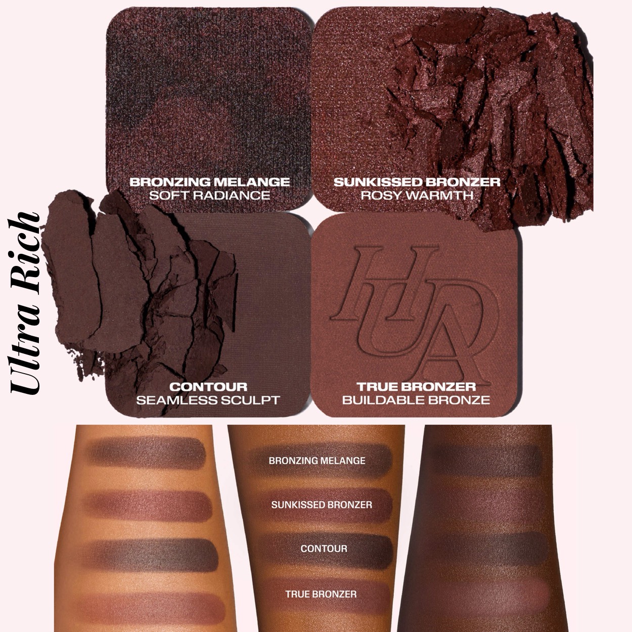 Huda Beauty Bronze Filter Bronzer and Contour Palettes