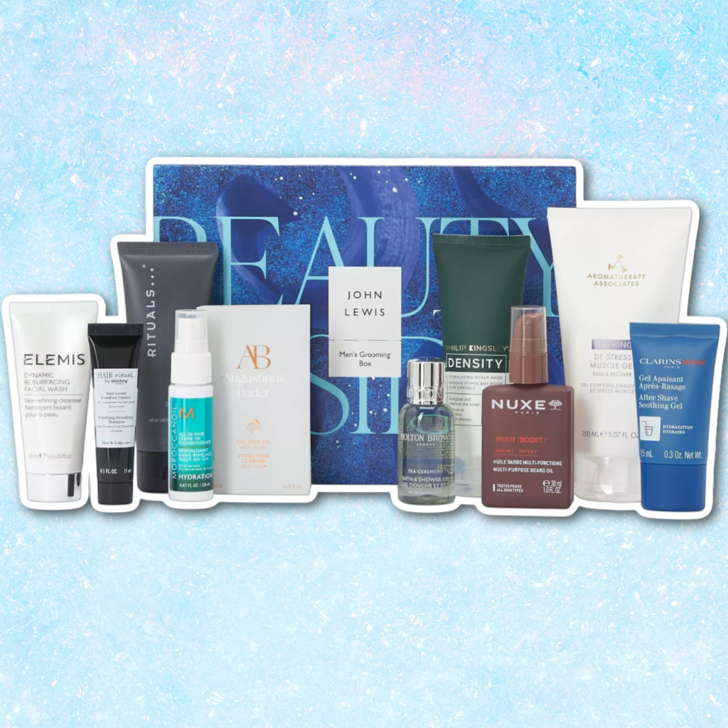 John Lewis Christmas Men's Grooming Gift Box &pound;65 (worth &pound;140)