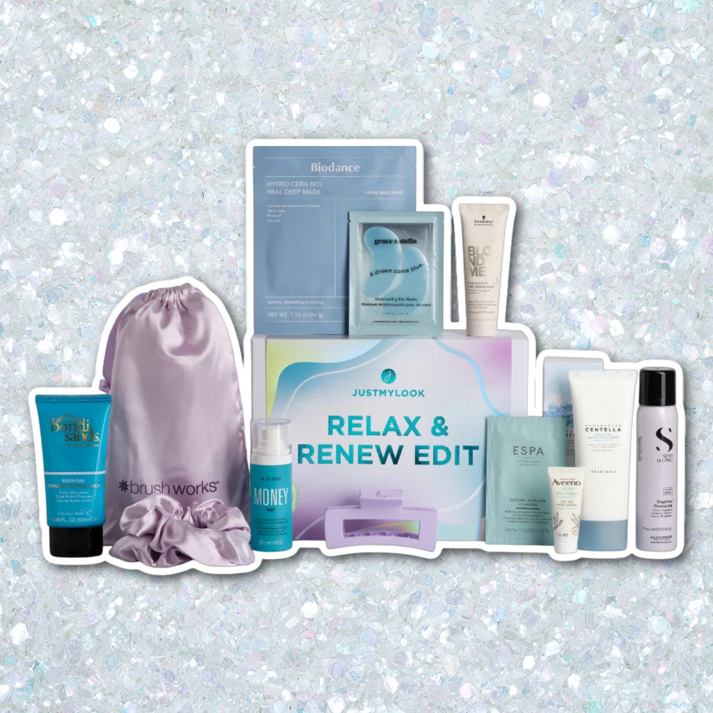 Justmylook Relax & Renew Edit Beauty Box &pound;35 (worth &pound;90)