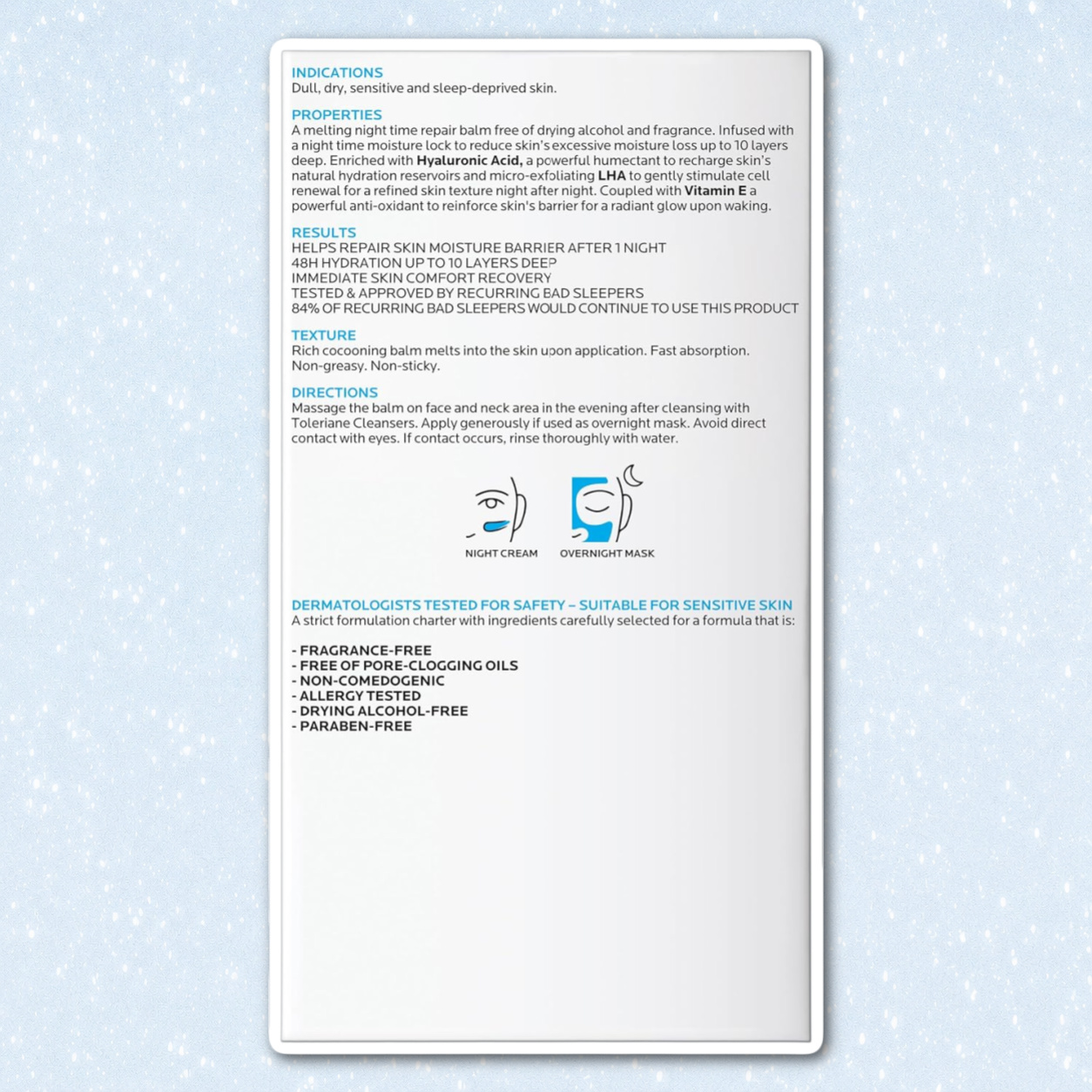 La Roche-Posay Toleriane Double Repair Sleeping Balm