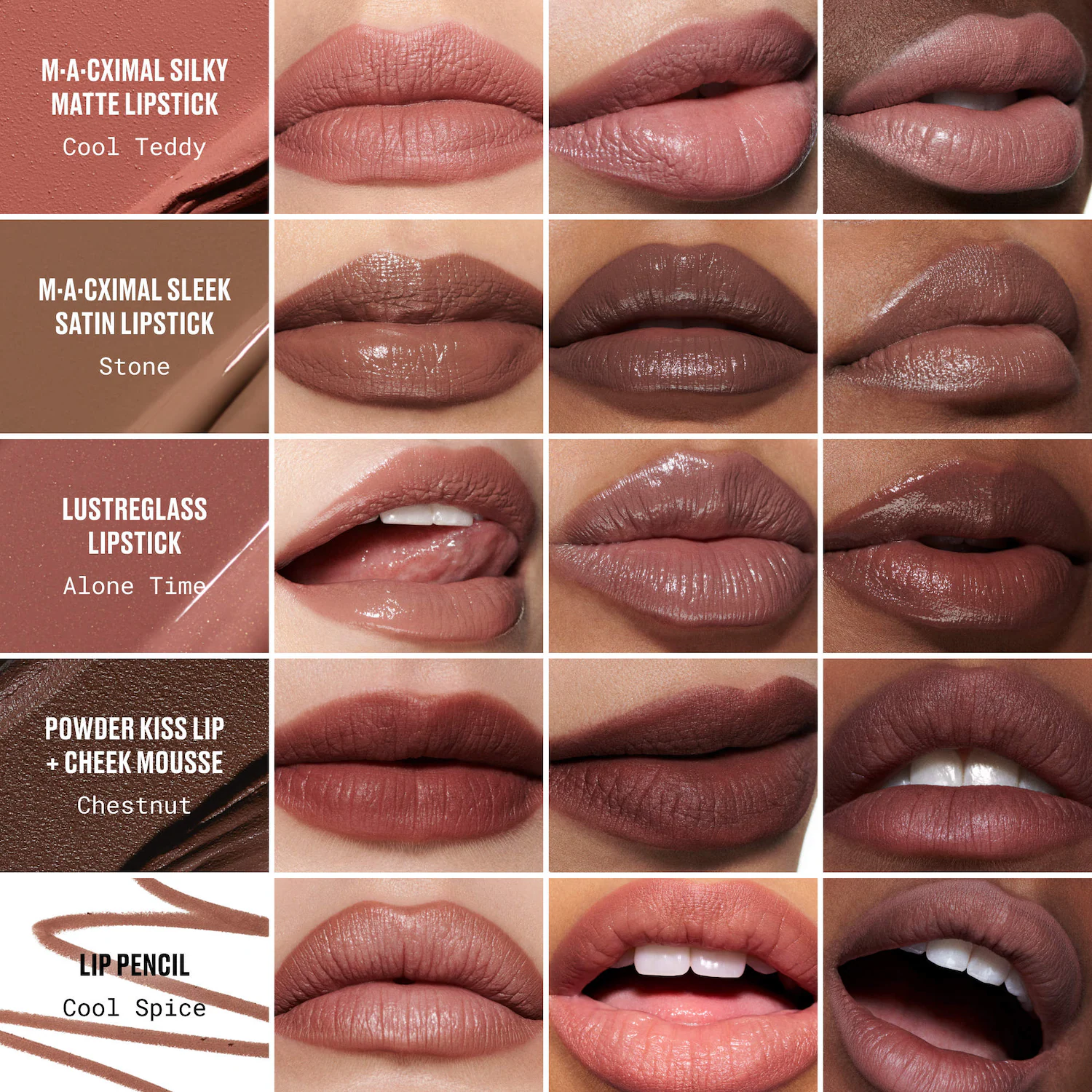 MAC Holiday Celebrity Nudes Lip Vault