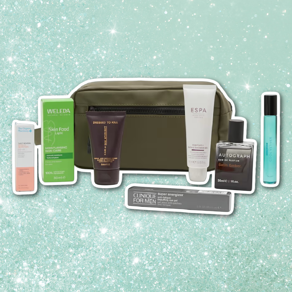 M&S The Look Sharp Mens Grooming Kit £35 (worth £99)