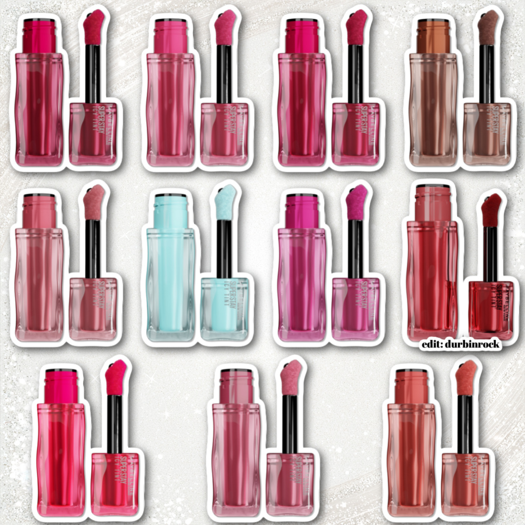Maybelline Super Stay Icy Lip Tints