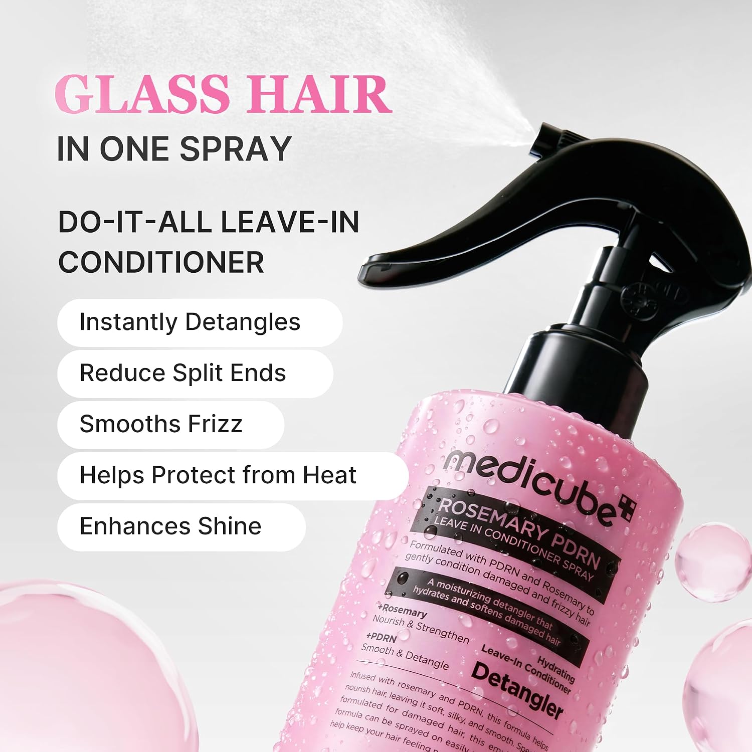 Medicube Rosemary PDRN Leave in Conditioner Spray