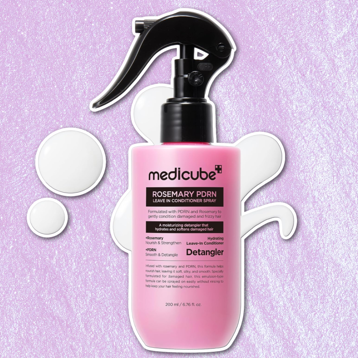 Medicube Rosemary PDRN Leave in Conditioner Spray
