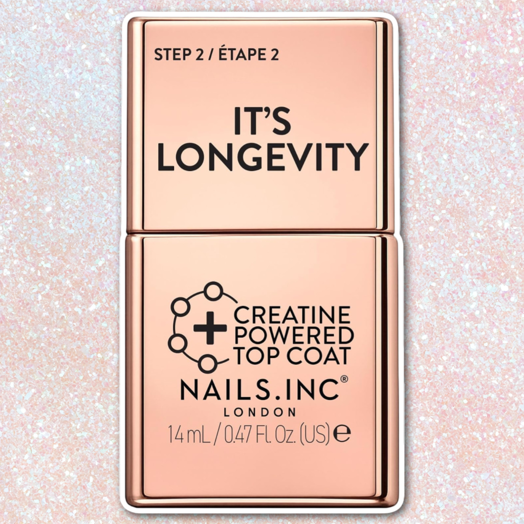 Nails Inc It's Longevity Creatine Powered Top Coat
