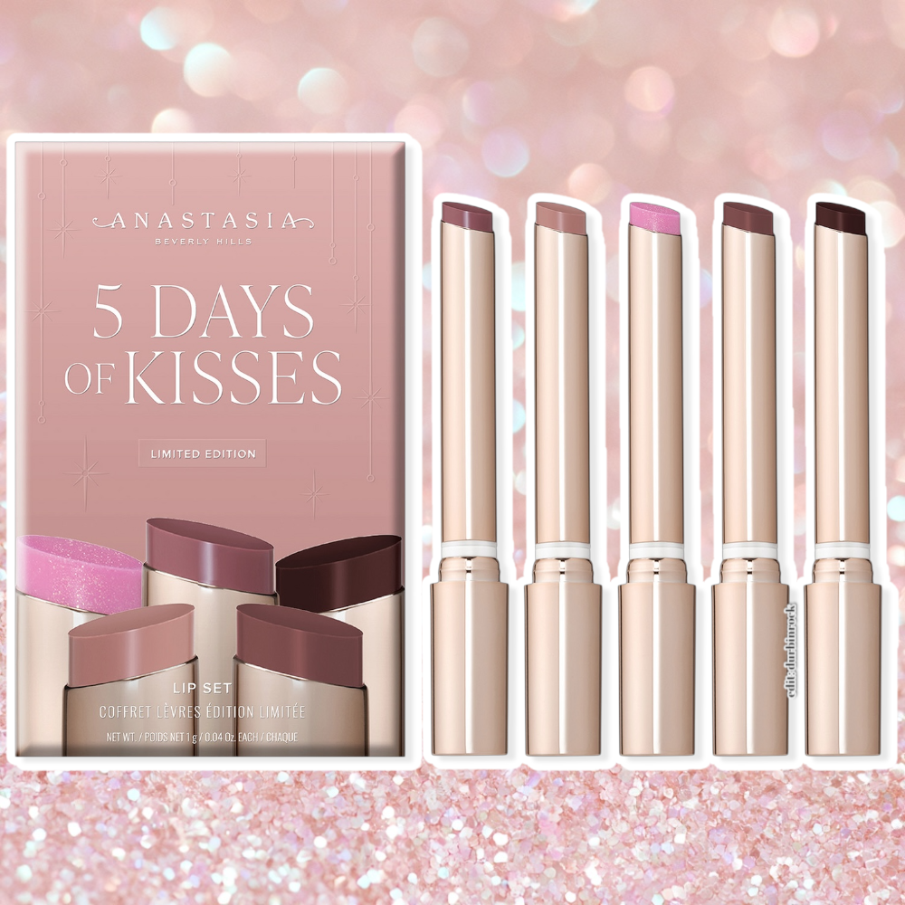 Anastasia Beverly Hills 5 Days of Kisses Kiss Theory Advent Box