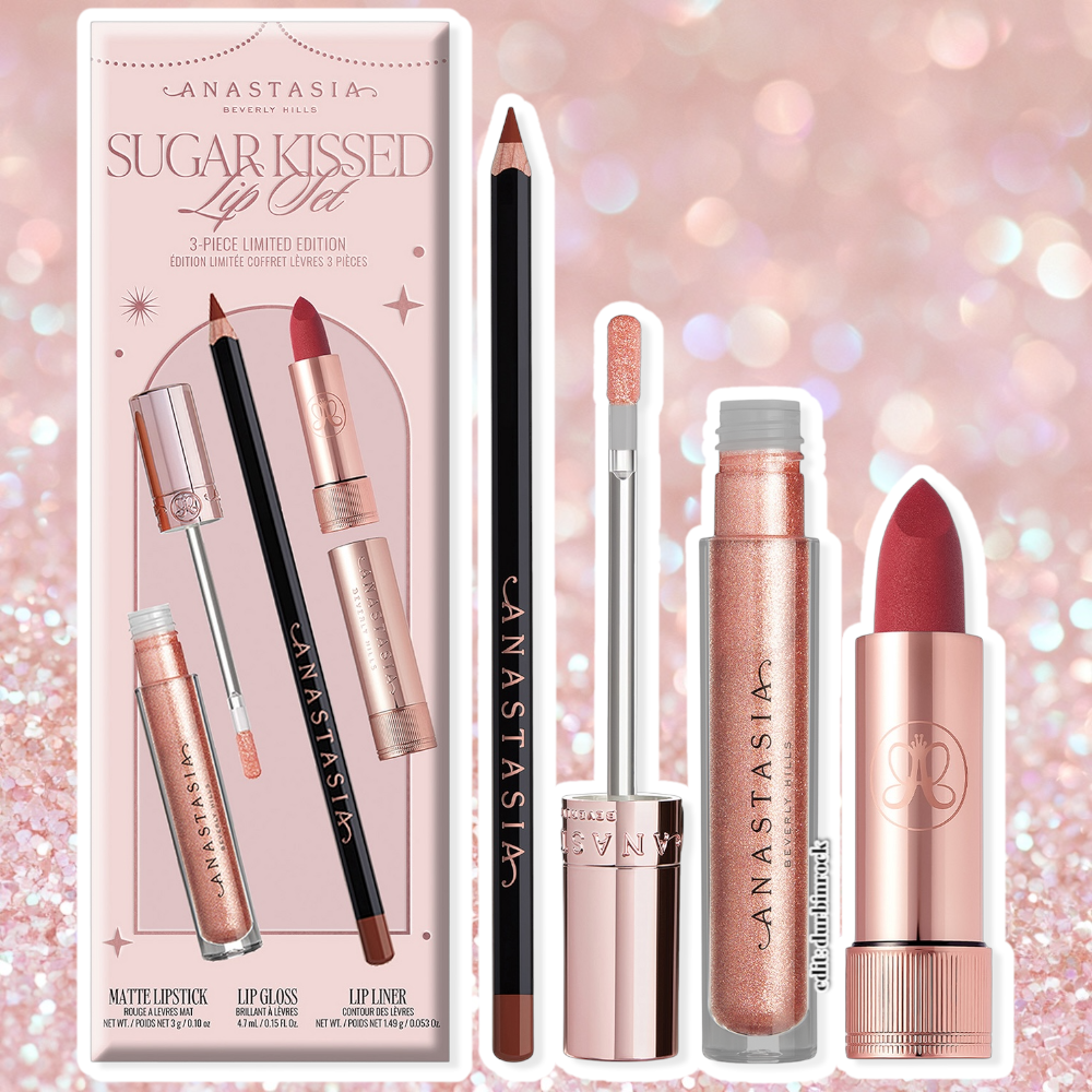 Anastasia Beverly Hills Sugar Kissed Limited Edition 3-Piece Lip Set