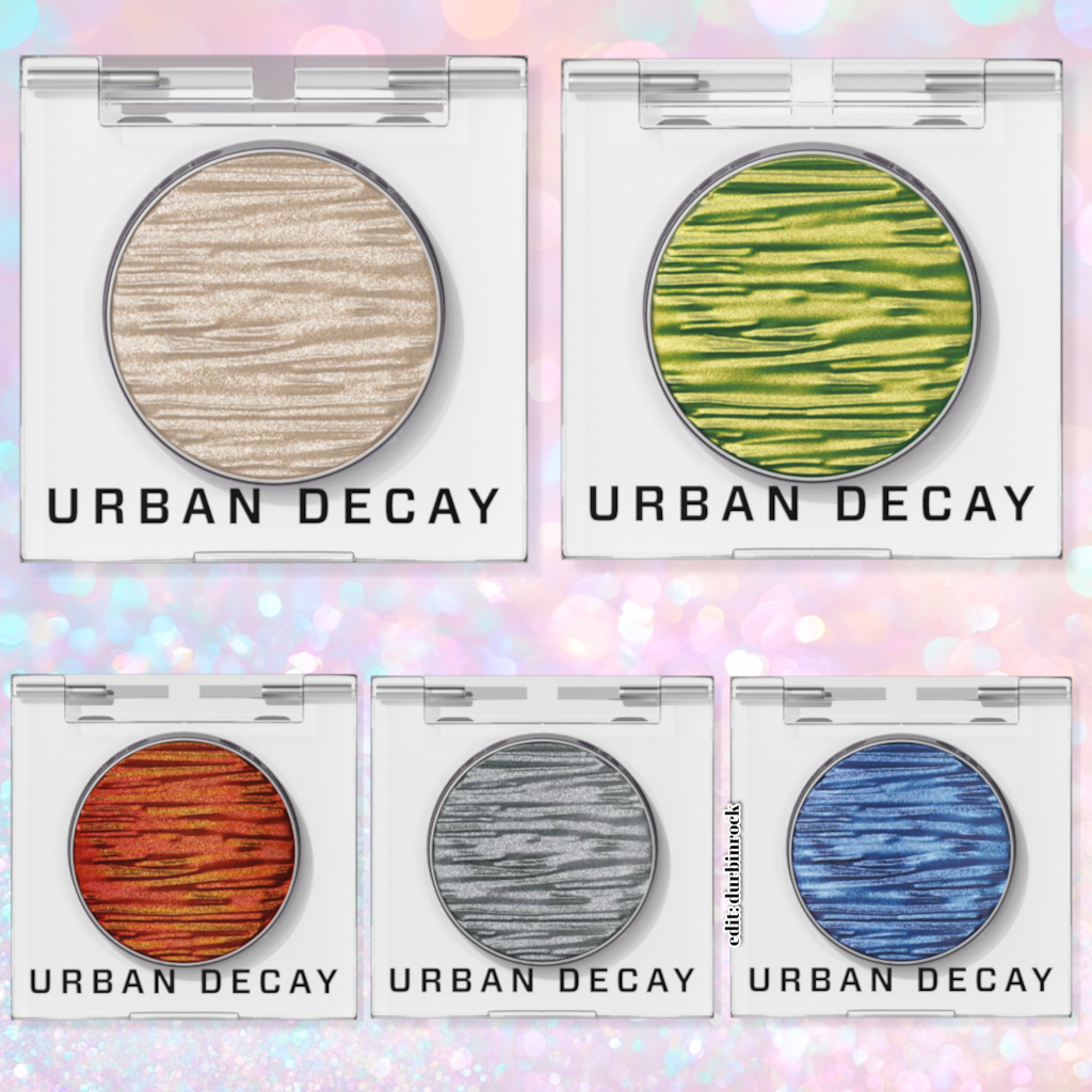 Urban Decay Chrome Melts Metallic Eyeshadows