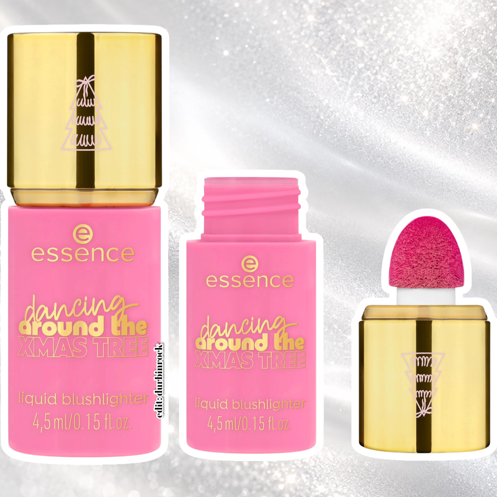 Essence Dancing Around the Xmas Tree Liquid Blushlighter in 01 Berry Ballet